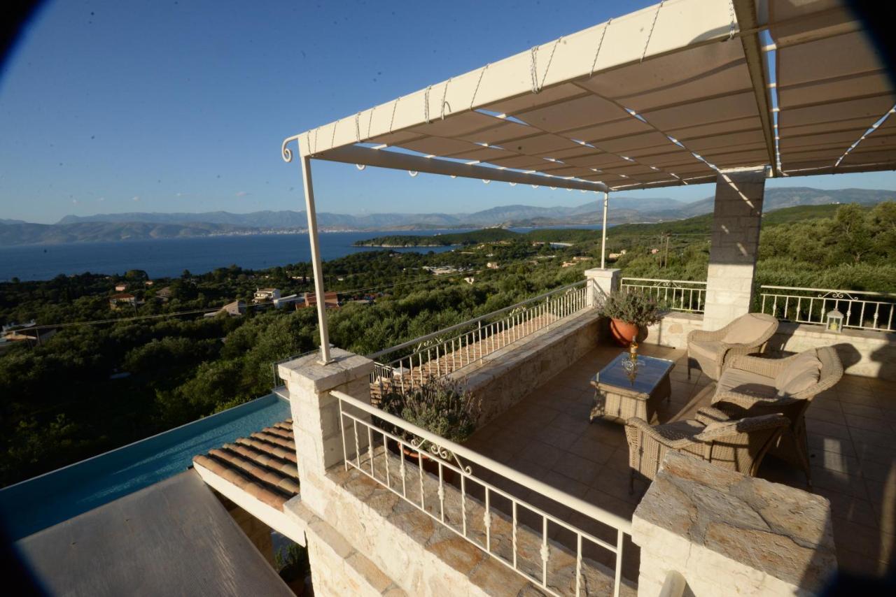 Villa Melanthi Kassiopi Corfu Eksteriør billede